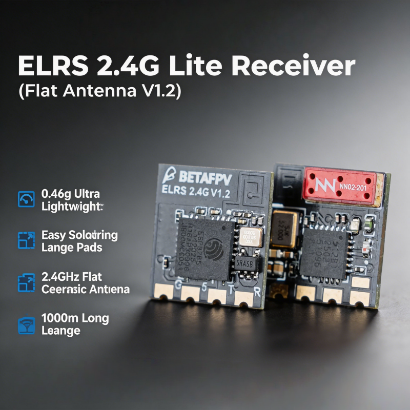 Drone Racing Antenna - BETAFPV ELRS Lite Receiver 2.4GHz Nano