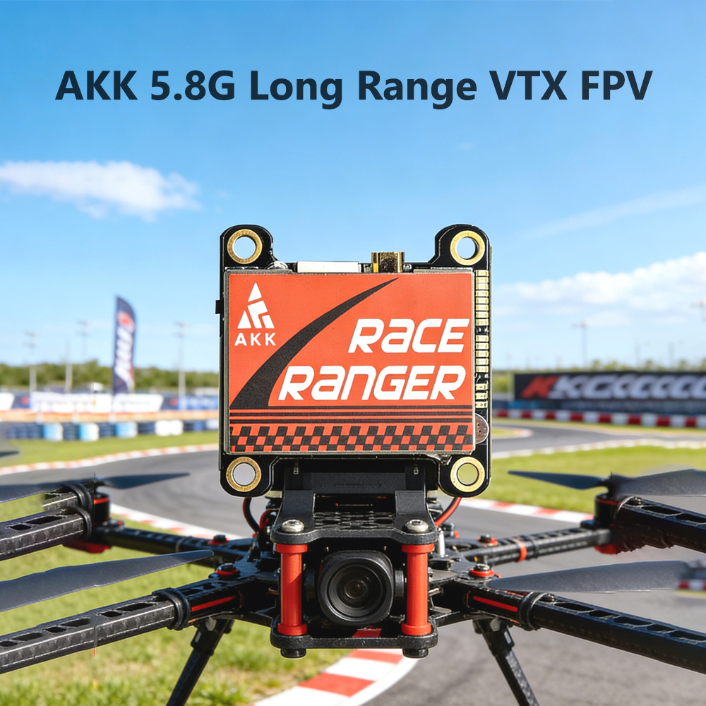 AKK 5.8G Long Range VTX FPV Tr – обзор и цена Drone Racing Transmitter