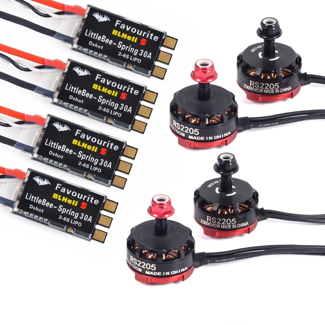 RC RS2205 2205 2300KV CW CCW B – обзор и цена Drone Racing Esc