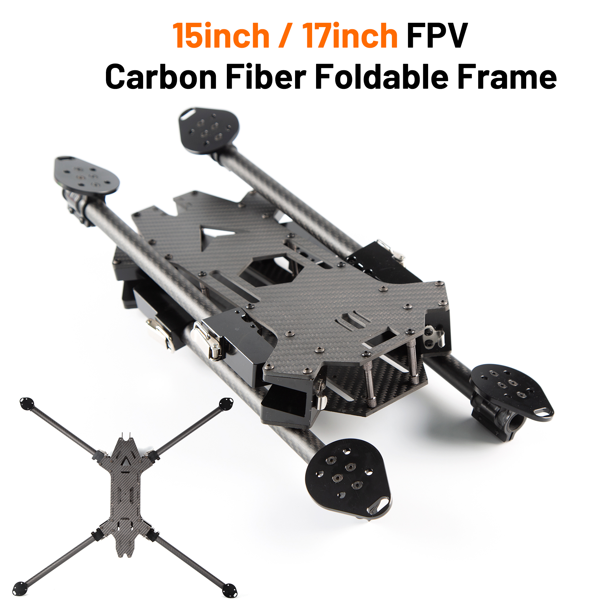 15inch /17inch FPV Carbon Fibe – обзор и цена Drone Racing Frame