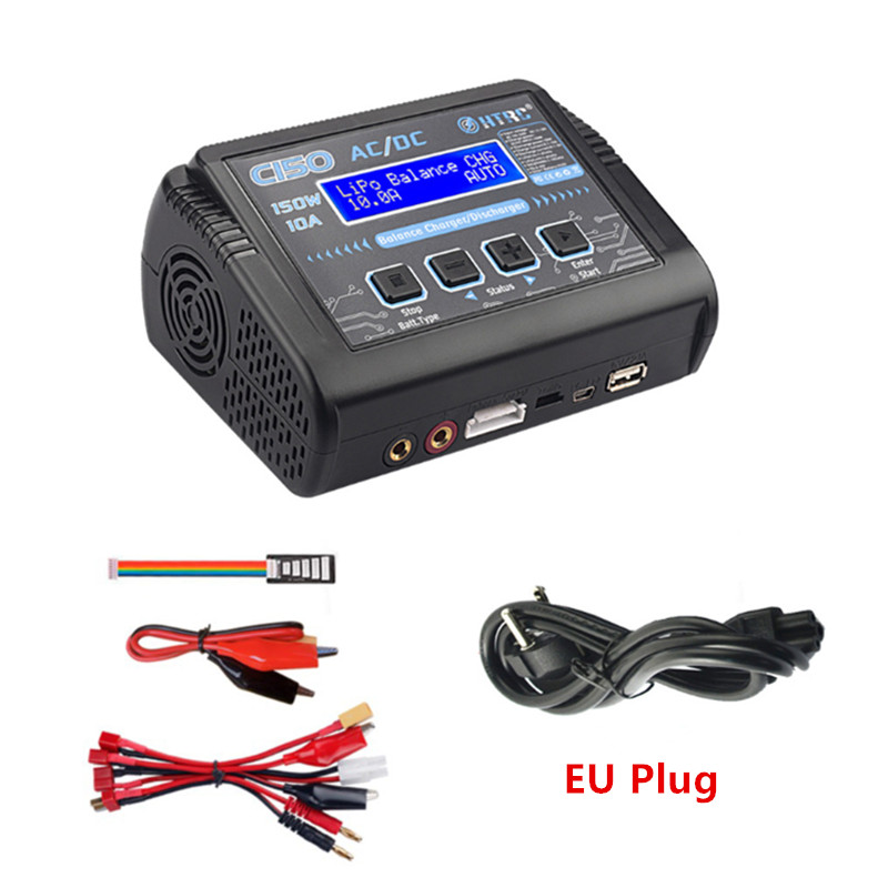 HTRC C150 150W 10A Smart Charg – обзор и цена Drone Racing Charger