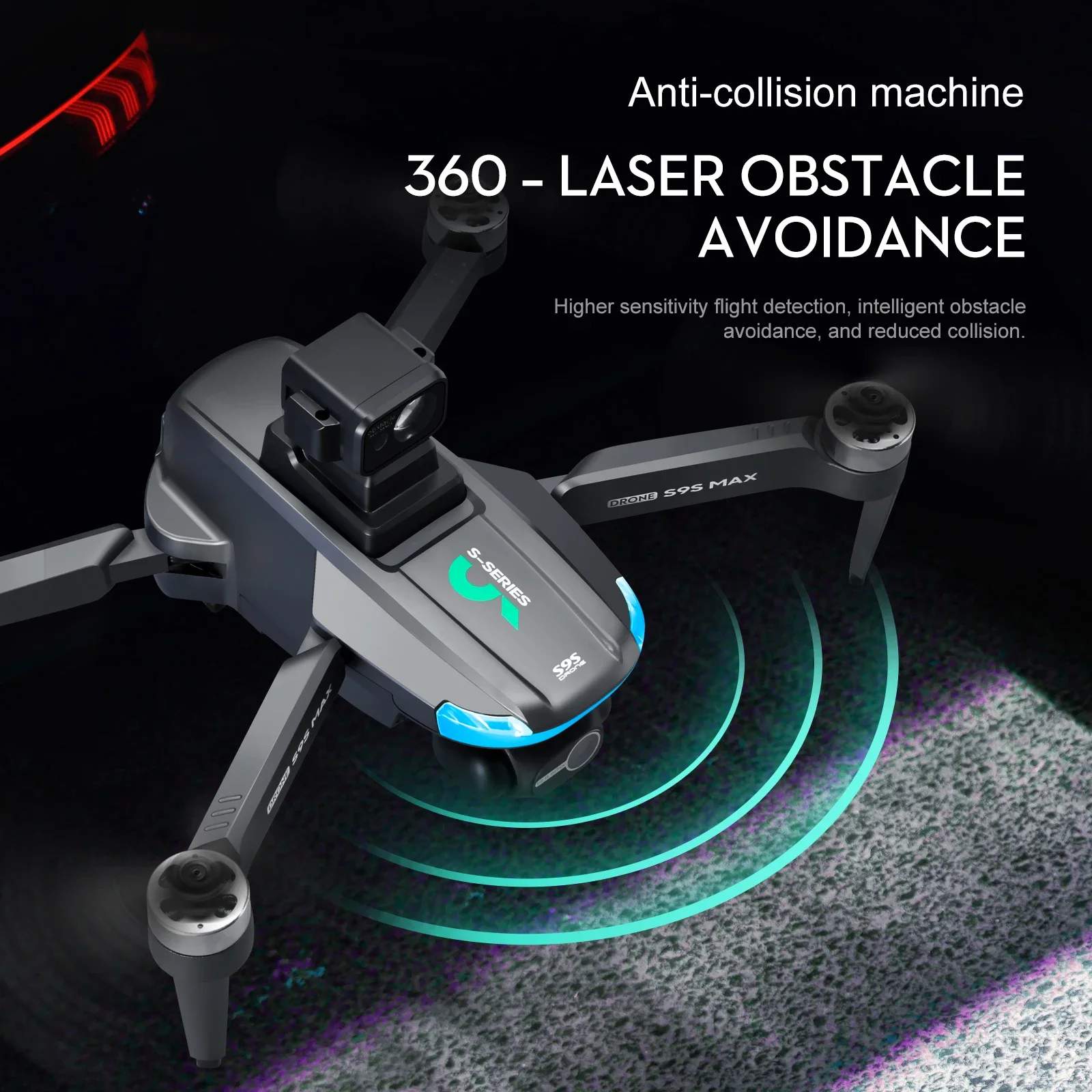 NEW S9S MAX MINI Drone 4K 2-Ax – обзор и цена Drone Racing Camera