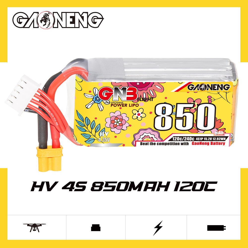 Upgraded GNB 4S 15.2V 850mAh L – обзор и цена Drone Racing Charger