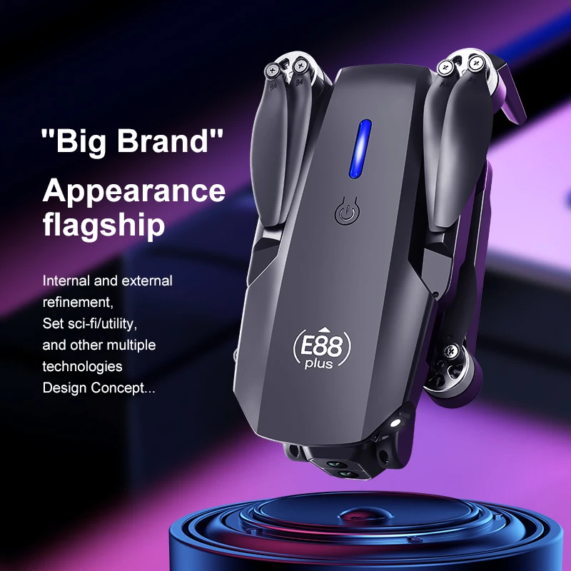 New E88 Plus Quadcopter Drone: – обзор и цена Drone Racing Camera