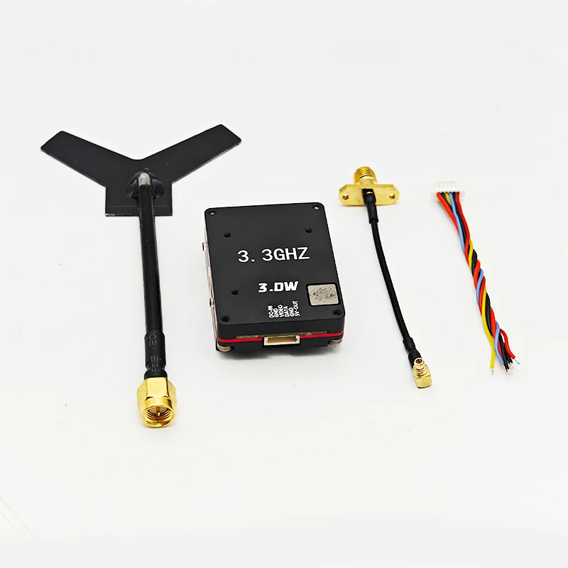 3.3G 3W FPV VTX 16CH 3000mw FP – обзор и цена Drone Racing Transmitter