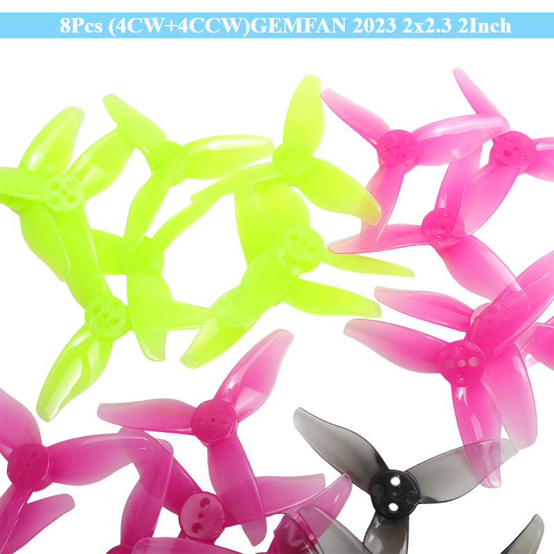 8Pcs (4CW+4CCW)GEMFAN 2023 2x2 – обзор и цена Drone Racing Gate