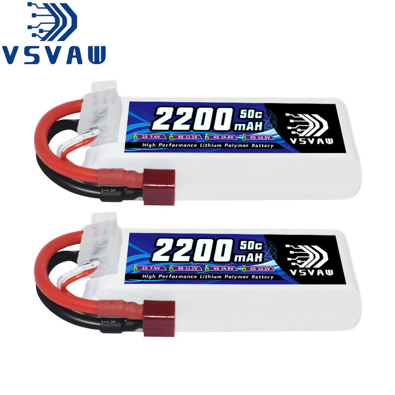 VSVAW 7.4V 2200mah 2S Drone Li – обзор и цена Drone Racing Battery