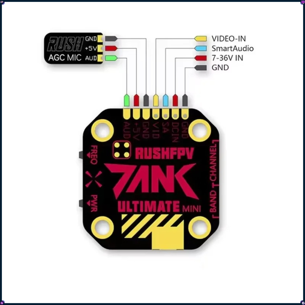 Rush Cherry FPV Stubby Antenna – обзор и цена Drone Racing Receiver
