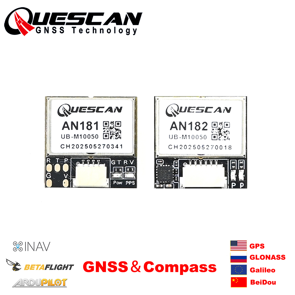 QUESCAN 18mm M10 GPS GNSS Modu – обзор и цена Drone Racing Antenna
