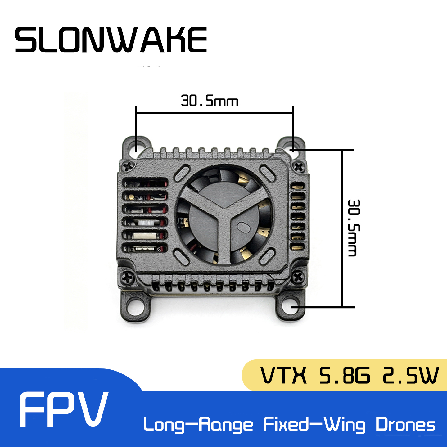 SLONWAKE 5.8G 48CH FPV Transmi – обзор и цена Drone Racing Frame