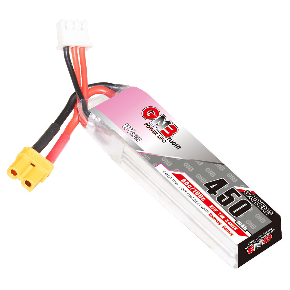 GNB LiPo Battery HV 2S 7.6V 45 – обзор и цена Drone Racing Battery