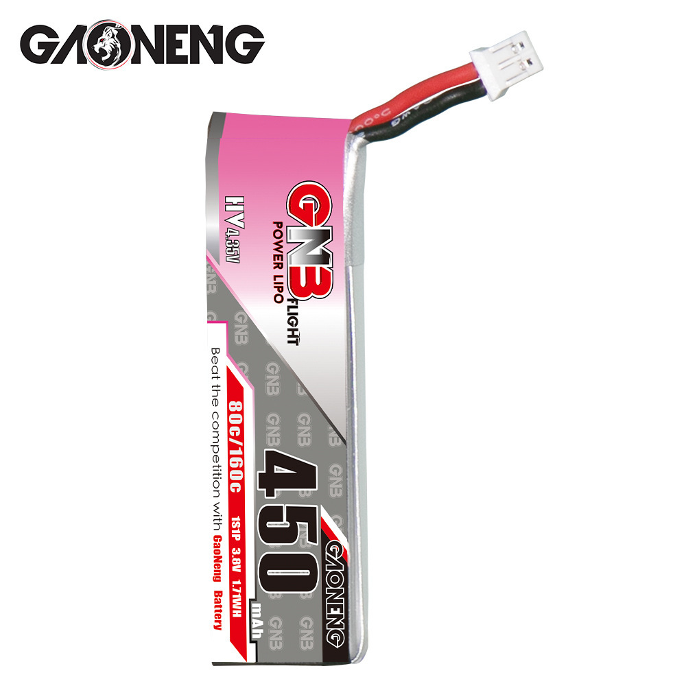 GNB HV 1S 3.8V 450mAh 80C/160C – обзор и цена Drone Racing Battery