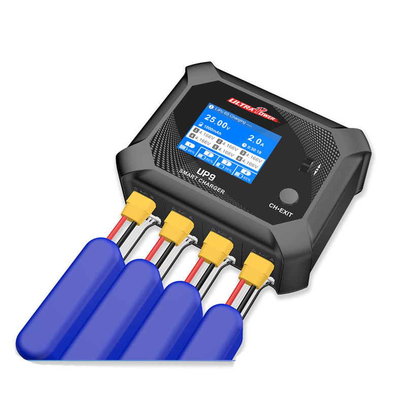 ULTRA POWER UP9 AC 100W DC 200 – обзор и цена Drone Racing Charger