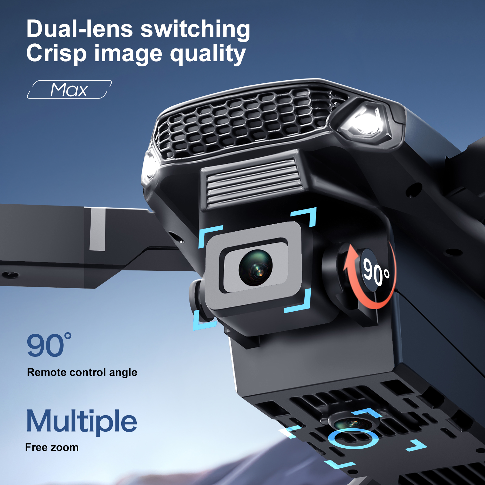 2025 New E88 E99 Upgraded Dron – обзор и цена Drone Racing Camera