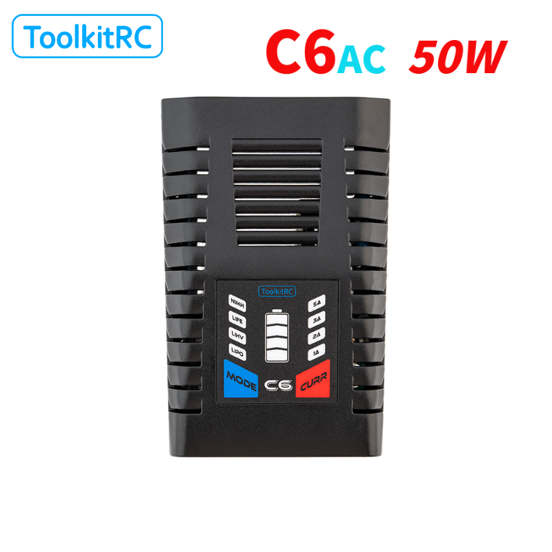 Genuine ToolkitRC C6 50W 5A In – обзор и цена Drone Racing Charger