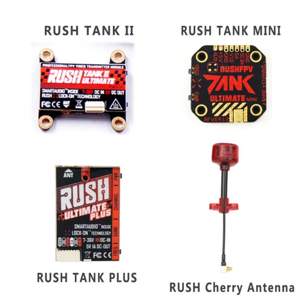 RUSH TANK Ultimate II/Mini/ PL – обзор и цена Drone Racing Frame