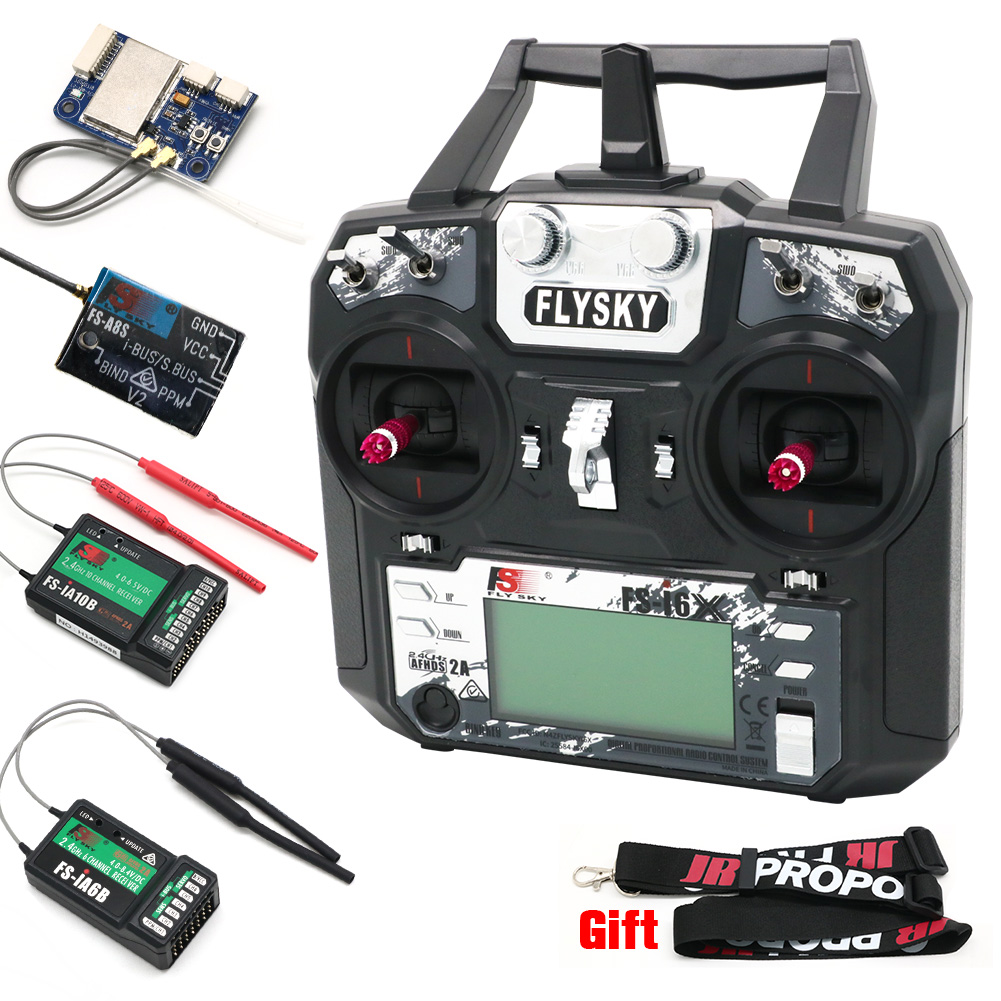FLYSKY FS-i6X FS i6X 10CH 2.4G – обзор и цена Drone Racing Transmitter