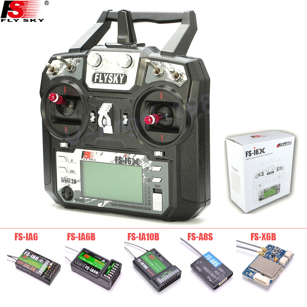 FLYSKY FS-i6X FS i6X 10CH 2.4G – обзор и цена Drone Racing Transmitter