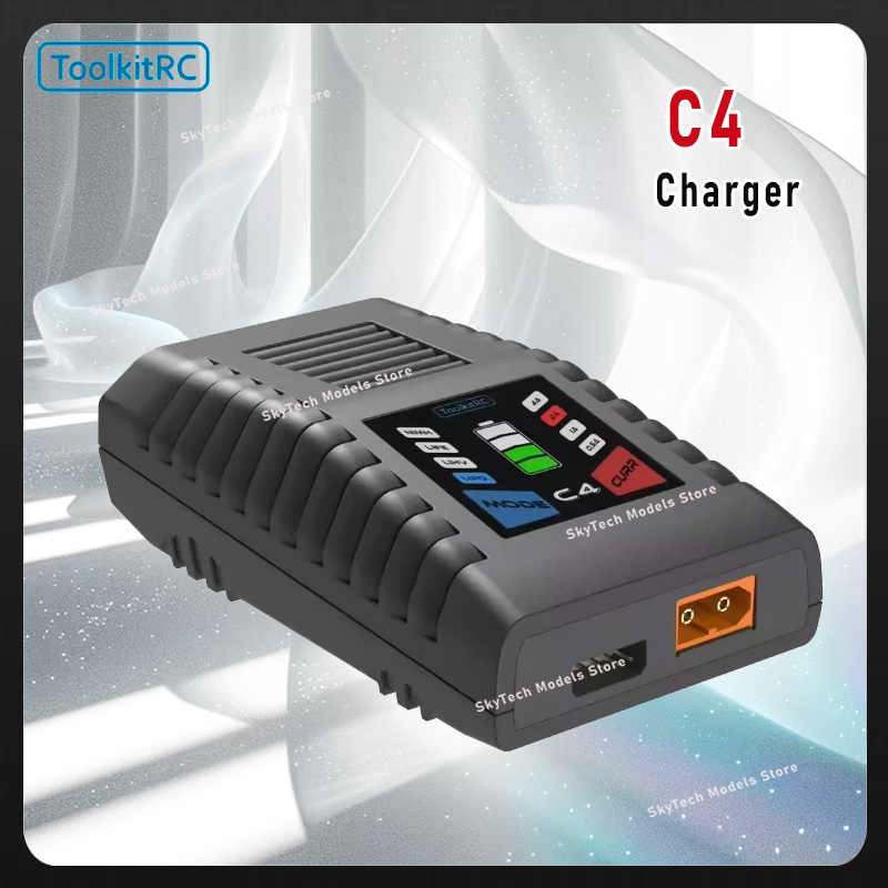 ToolkitRC C4 50W Simple Balanc – обзор и цена Drone Racing Charger