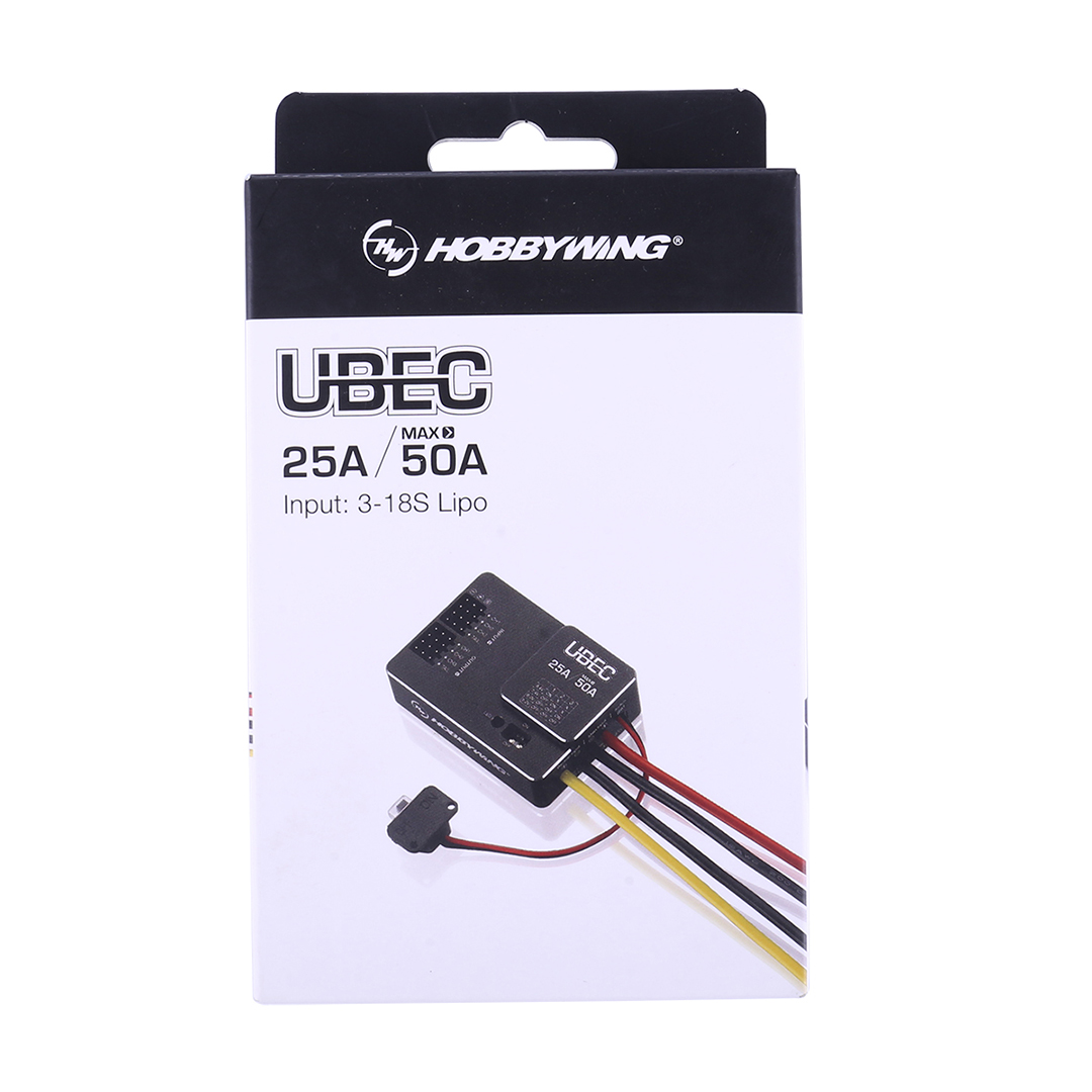 Hobbywing UBEC 25A HV 3-18S Mo – обзор и цена Drone Racing Esc