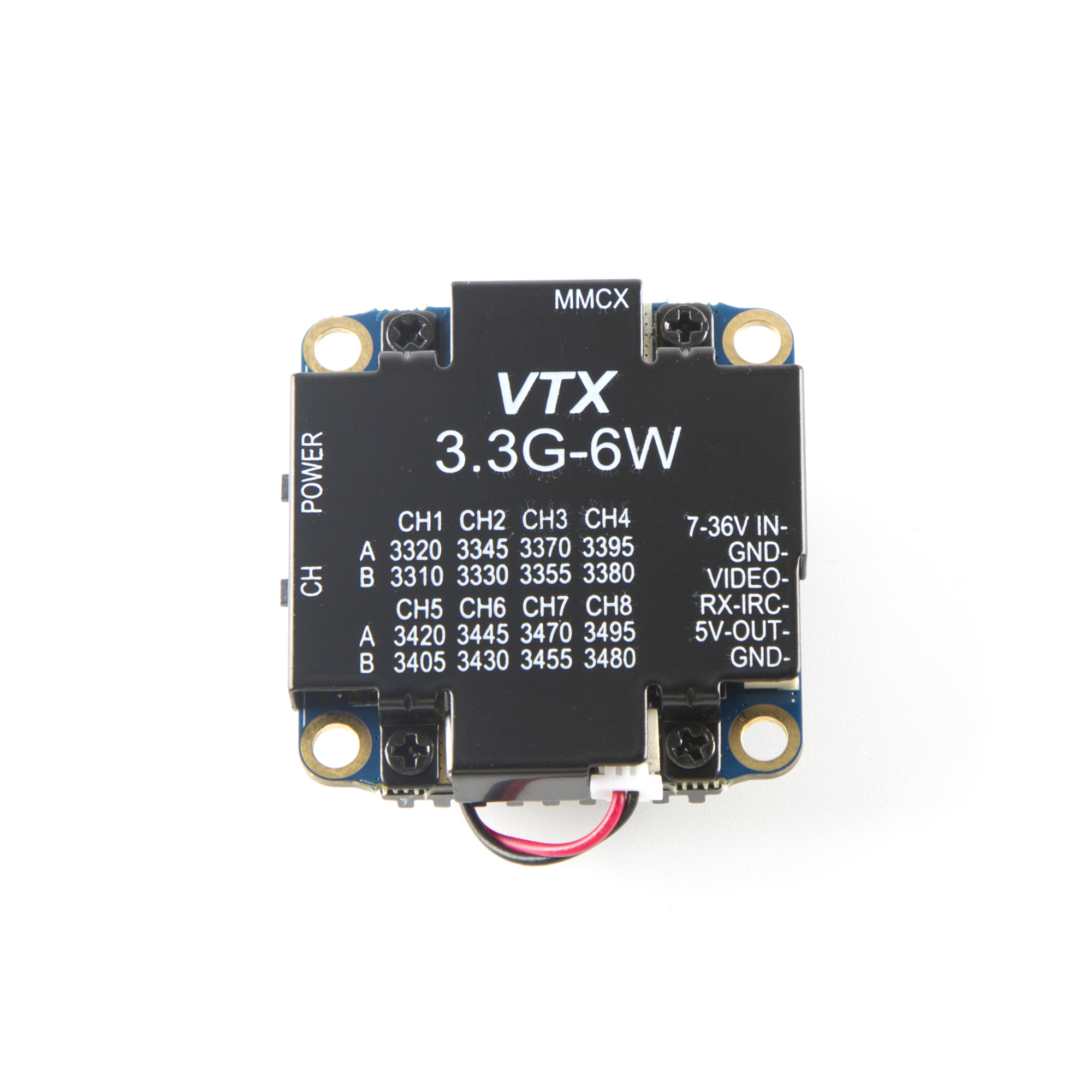 FPV Video Transmitter 3.3G 6W  – обзор и цена Drone Racing Transmitter