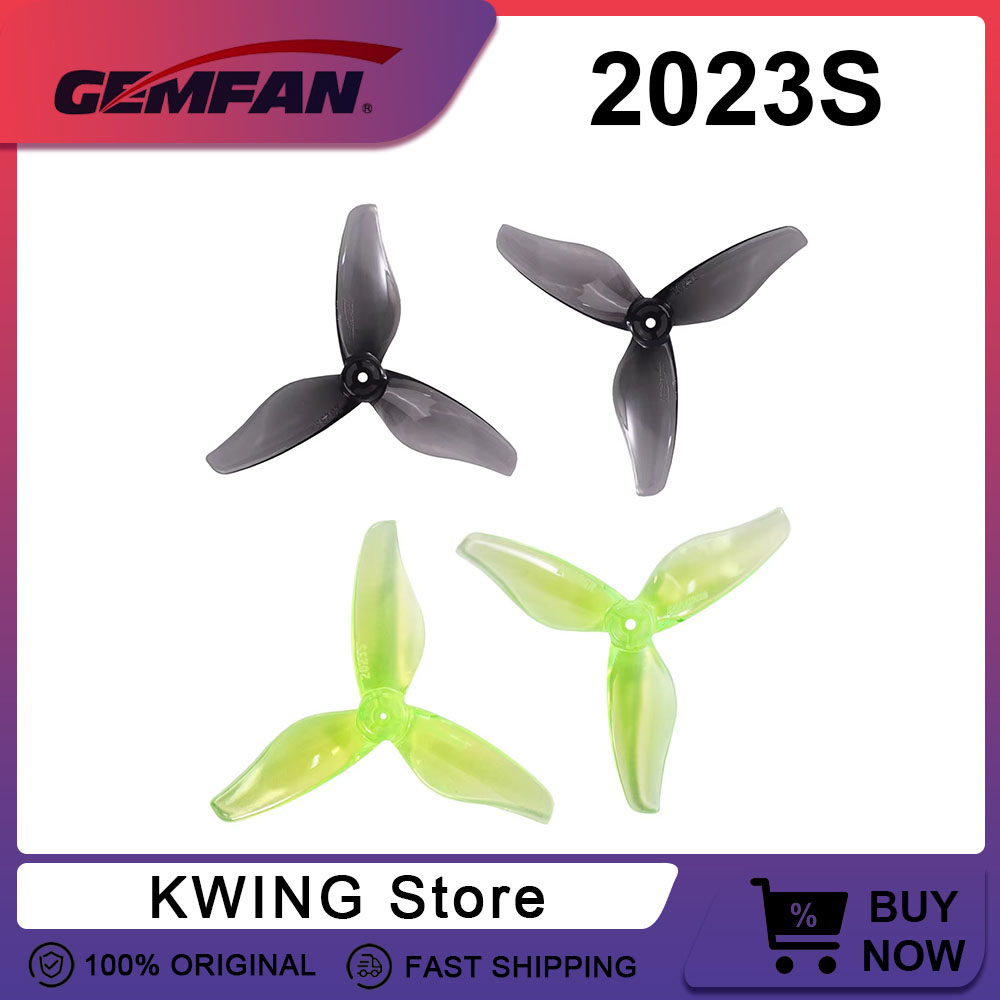 12Pairs(12CW+12CCW) Gemfan 202 – обзор и цена Drone Racing Propeller